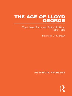 cover image of The Age of Lloyd George